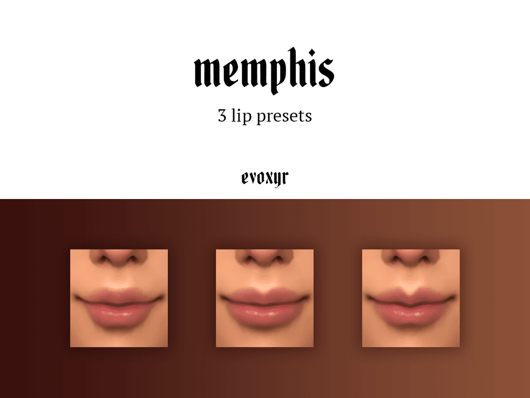 Пресеты губ Memphis lip presets